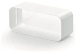 Raccordo tubo cappa Airforce AFC4043005 rettangolare plastica Bianco