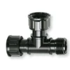 Raccordo 3 vie Claber 90808 RAINJET per elettrovalvole (filetto 1")