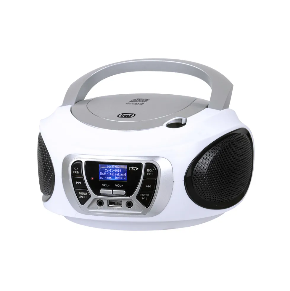 Radio CD Trevi CMP510DAB BIANCO con DAB+
