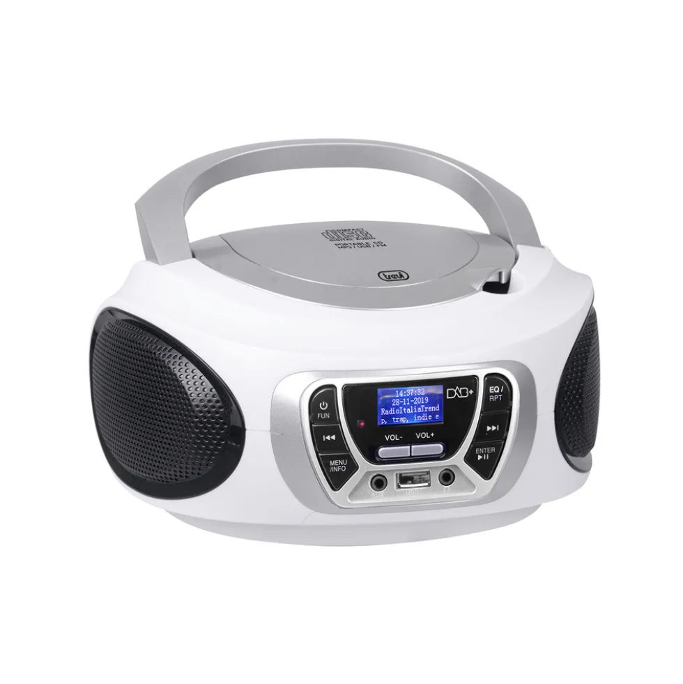 Radio CD Trevi CMP510DAB BIANCO con DAB+