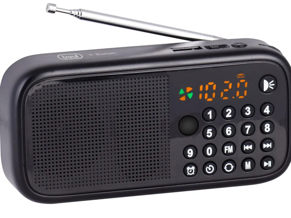 Radio digitale portatile Trevi DR7F40BT con Bluetooth e USB