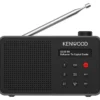 Radio Kenwood CR M25DAB B DAB+ Automatic Safety Alert Black e Grey