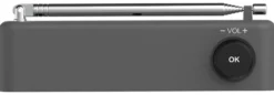 Radio Kenwood CR M25DAB B DAB+ Automatic Safety Alert Black e Grey