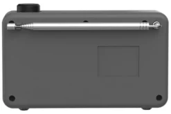 Radio Kenwood CR M25DAB B DAB+ Automatic Safety Alert Black e Grey