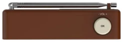 Radio Kenwood CR M25DAB T DAB+ Automatic Safety Alert Moccha