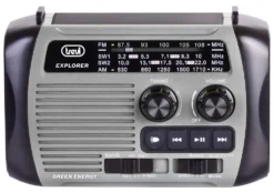 Radiolina Trevi 0RA7F3010 EXPLORER RA 7F30 BT Grigio
