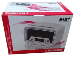 Radio Majestic 109842 VINTAGE Dab 842N Dab+ Black e White