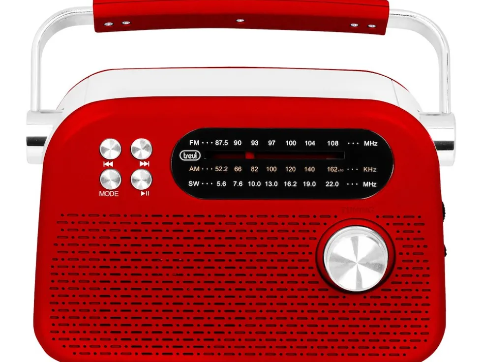Radio portatile multibanda Trevi RDA 70 BR ricaricabile con USB e Micro SD