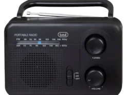 Radio portatile Trevi RA 7F64 AM/FM con altoparlante e presa cuffia