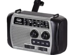 Radio portatile Trevi RA 7F30 BT con ricarica solare e dinamo