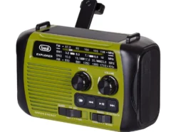Radio portatile Trevi RA 7F30 BT con dinamo, solare e power bank