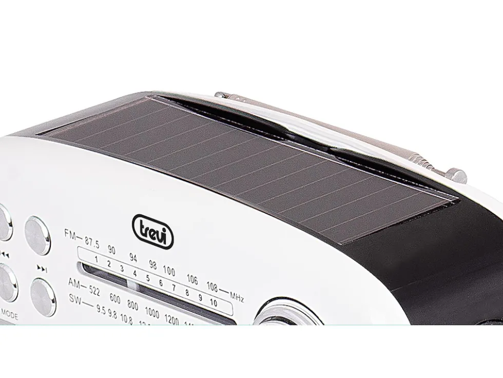 Radio portatile Trevi RA7F50BT multibanda con pannello solare