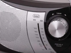 Radio portatile Trevi RA764NERO con 2 bande AM/FM
