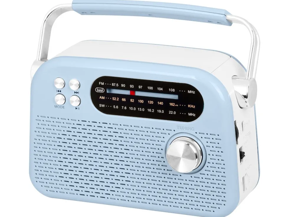Radio portatile Trevi RDA 70 BR ricaricabile Bluetooth USB SD