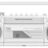 Radio portatile Trevi 0RR50101 RR 501 BT White