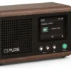Radio Pure 253800 CLASSIC Mini Dab+ Coffee black e Walnut