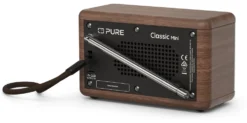 Radio Pure 253800 CLASSIC Mini Dab+ Coffee black e Walnut