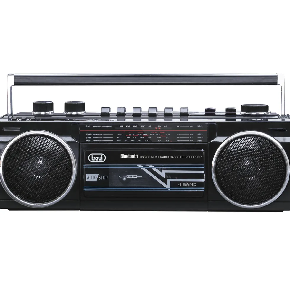 Radio registratore Trevi RR501BT con Bluetooth e lettore cassette