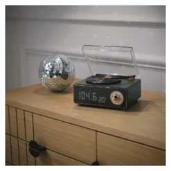 Radiosveglia Big Ben BTTDMINIDG EPOK Giradischi Dark green