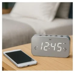 Radiosveglia Majestic 119266 AL RS 266 Silver