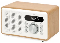 Radiosveglia Majestic 169262 WD BIANCA White e Wood