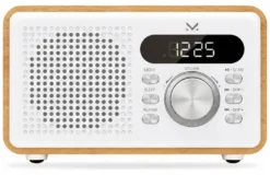 Radiosveglia Majestic 169262 WD BIANCA White e Wood