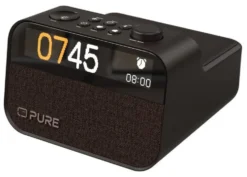 Radiosveglia Pure 30103 MOMENT Charge Coffee black