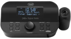 Radiosveglia Trevi 0RC85D800 DAB+ con proiezione Black