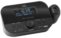 Radiosveglia Trevi 0RC85D800 DAB+ con proiezione Black