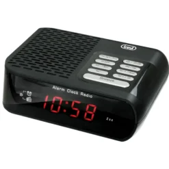 Radiosveglia Trevi RC827DNERO con display e radio