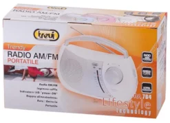 Radio Trevi 0076400 RA 764 Black e Silver