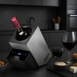 Raffreddatore di vino Caso Design WineCase Deluxe Inox senza fili