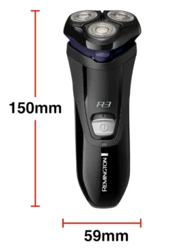 Rasoio a testine Remington R3002 con 3 lame