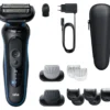 Rasoio barba Braun 52 B1650S SERIES 5 EasyClean Black e Blue