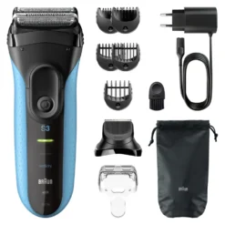 Rasoio barba Braun 3010BT SERIES 3+ Blue e Black