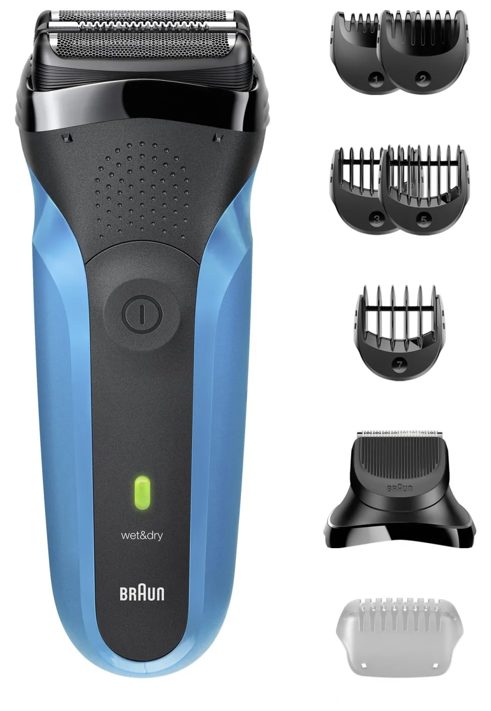 Rasoio barba Braun 310BT SERIES 3 Blue e Black