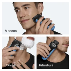 Rasoio barba Braun 310BT SERIES 3 Blue e Black