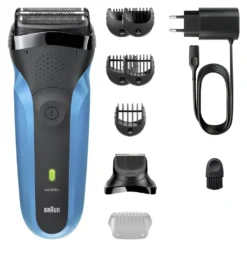 Rasoio barba Braun 310BT SERIES 3 Blue e Black