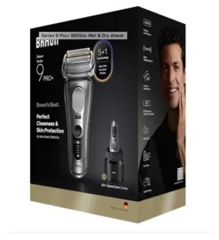 Rasoio barba Braun 9655CC SERIES 9 PRO+ 5+1 Graphite