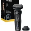 Rasoio barba Braun 52 N1200S SERIES 5 EasyClean Black