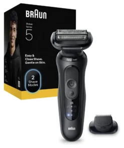 Rasoio barba Braun 52 N1200S SERIES 5 EasyClean Black