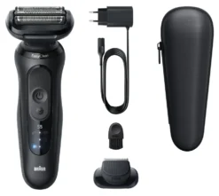 Rasoio barba Braun 52 N1200S SERIES 5 EasyClean Black