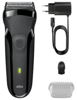 Rasoio barba Braun 300S SERIES 3 Black e Gray