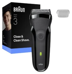 Rasoio barba Braun 300S SERIES 3 Black e Gray