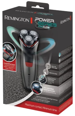 Rasoio barba Remington POWER SERIES Aqua Plus PR1350 Grigio e Rosso