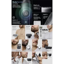 Rasoio elettrico Braun All-in-One Series 9 AIO9540 per viso e corpo