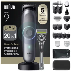 Rasoio elettrico Braun All-in-One Series 9 AIO9540 per viso e corpo