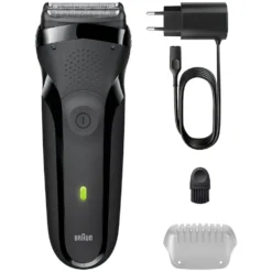 Rasoio elettrico Braun Series 3 300S, 3 lame flessibili