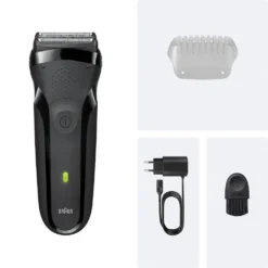 Rasoio elettrico Braun Series 3 300S, 3 lame flessibili