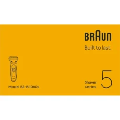Rasoio elettrico Braun Series 5 52-B1000S Wet&Dry